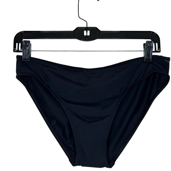 Calvin Klein Black Bikini Bottom, full coverage, NWT, Large - Picture 1 of 7